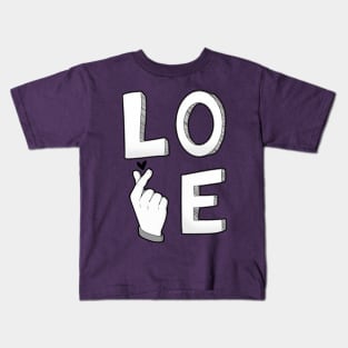 LOVE K-POP Kids T-Shirt